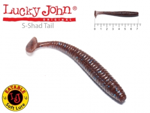 Силікон Lucky John S-Shad Tail 2.8" col.S19
